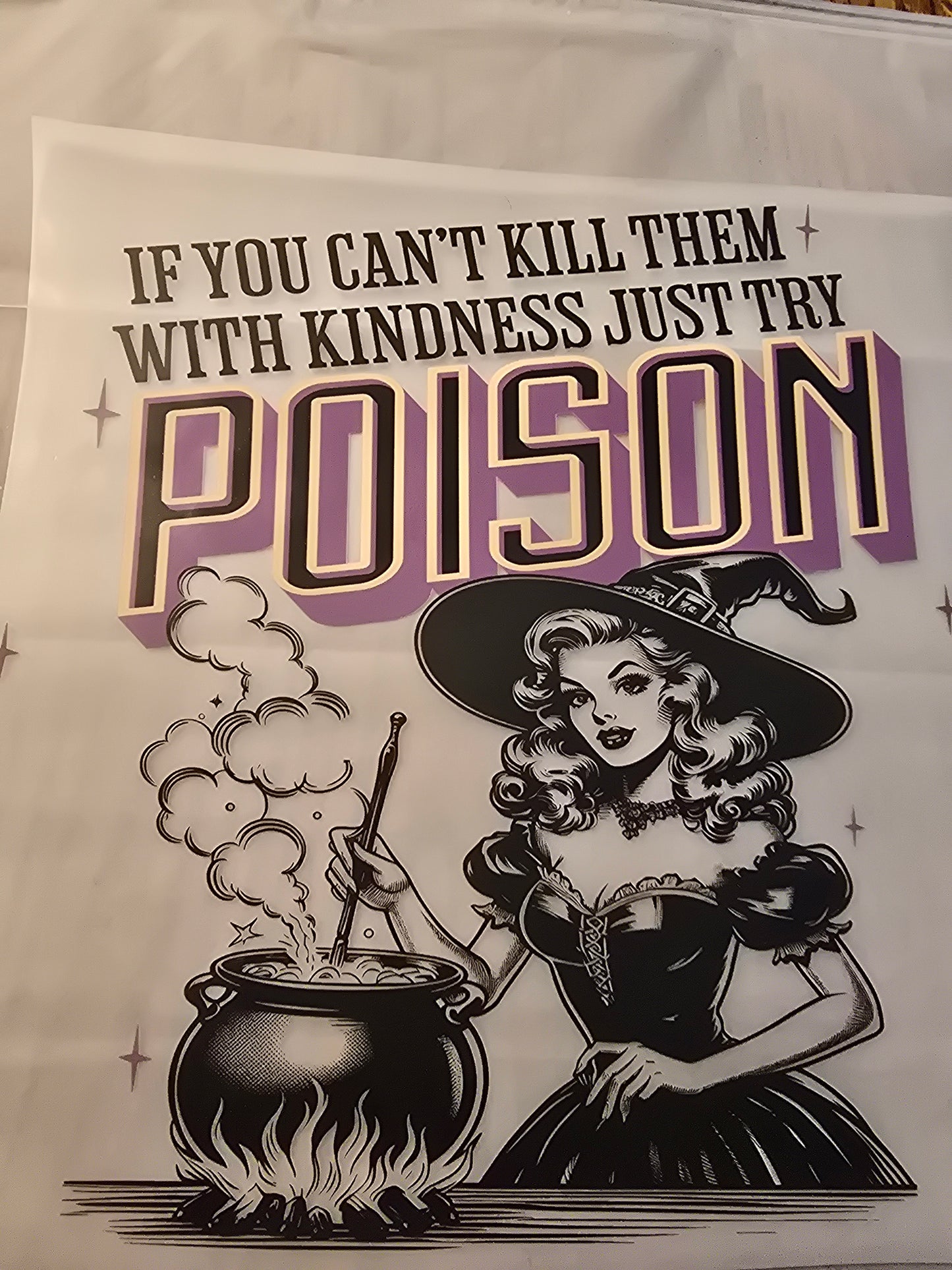 If You Can't Kill Them With Kindness Just Try Poison Design