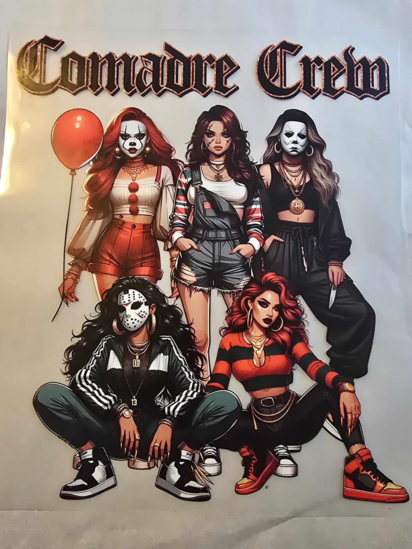 Comadre Crew Horror Design