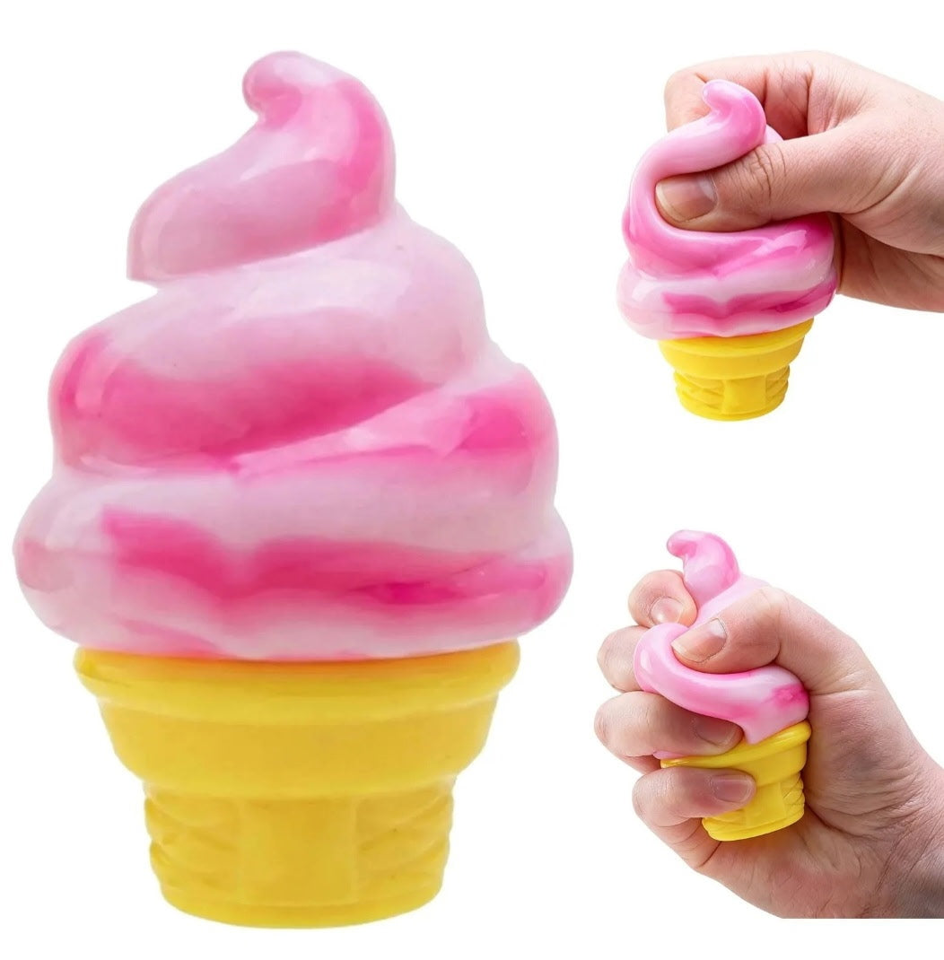 Pink Ice Cream Squishy