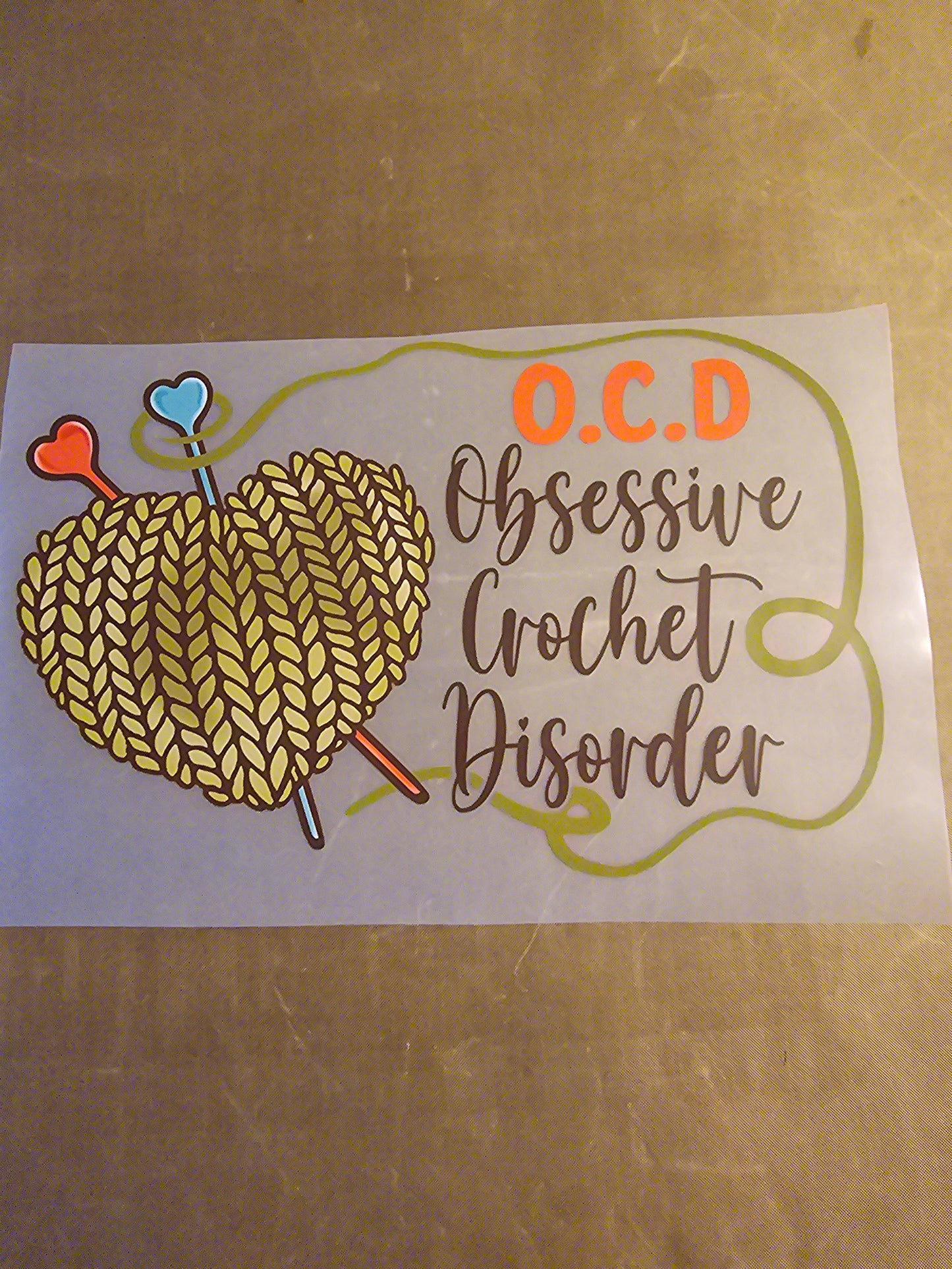 OCD: Obsessive Crochet Disorder Design
