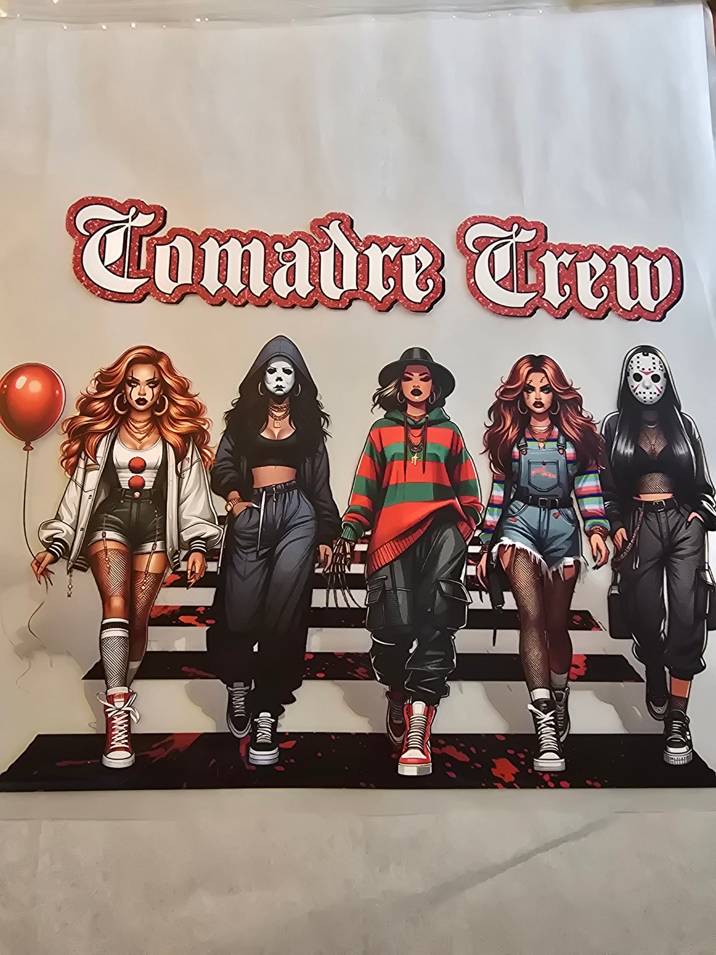 Comadre Crew Horror Design
