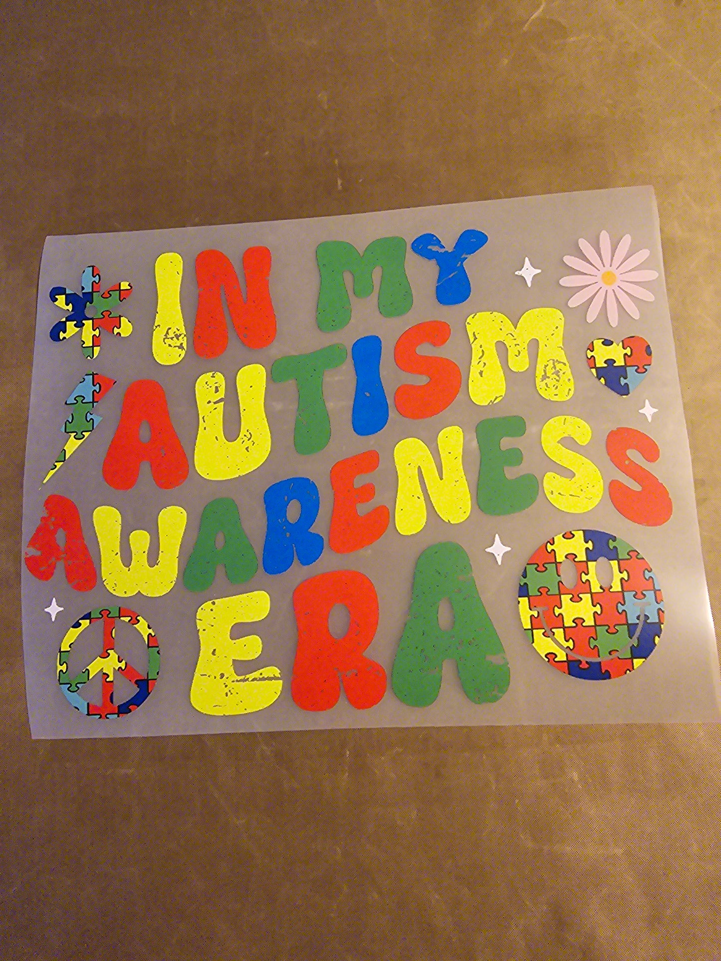 In My Autism Awareness Era Design
