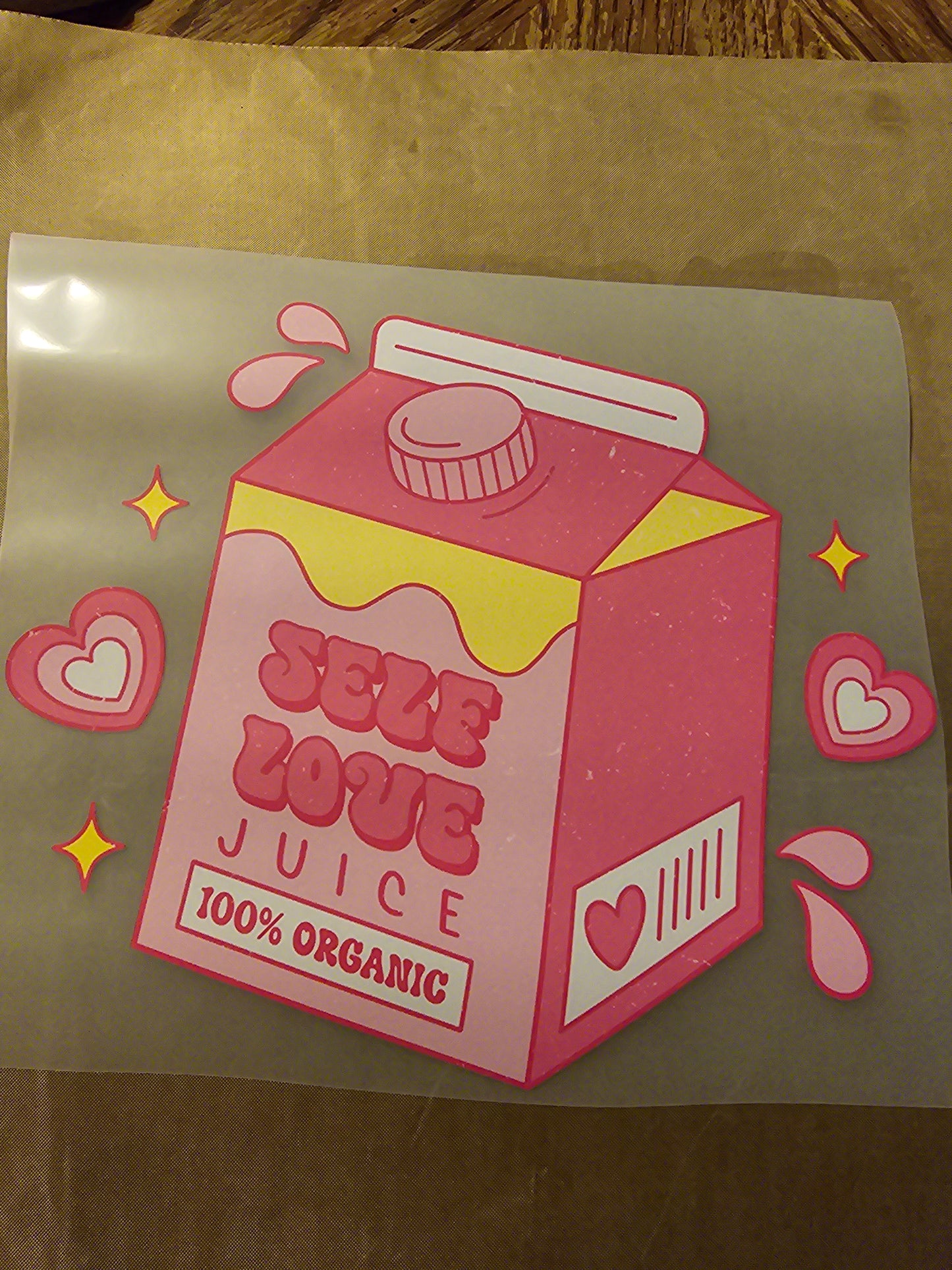 Self Love Juice Design