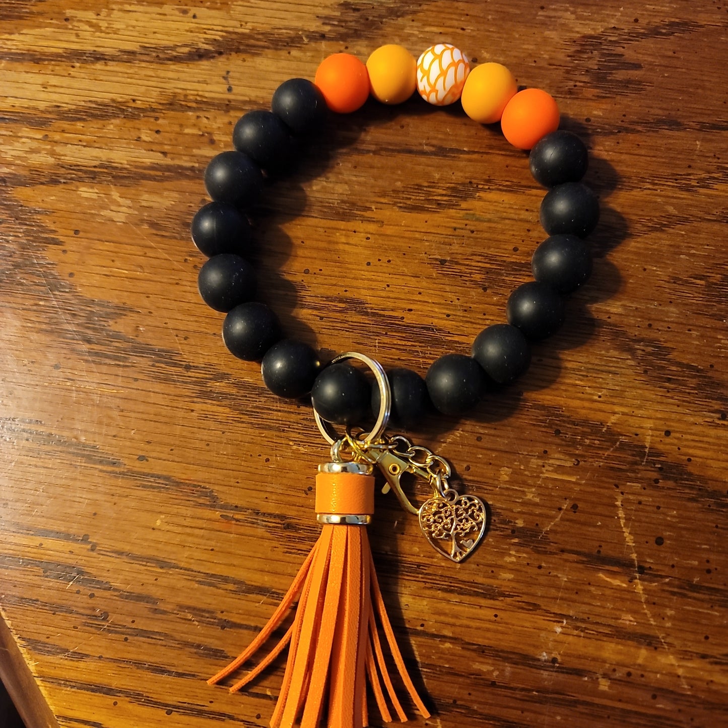 Orange and Black