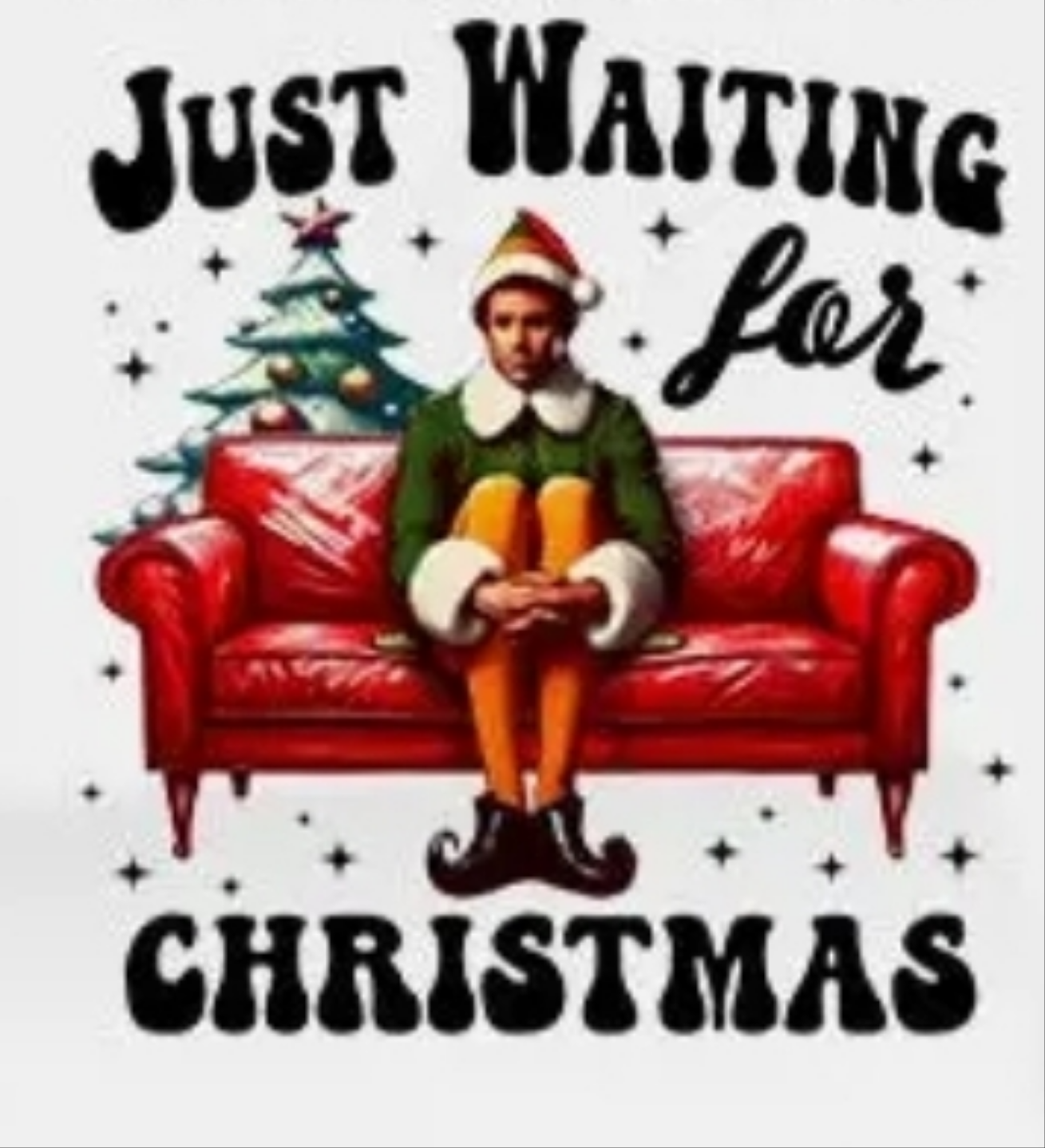 Just Waiting for Christmas-Elf Design