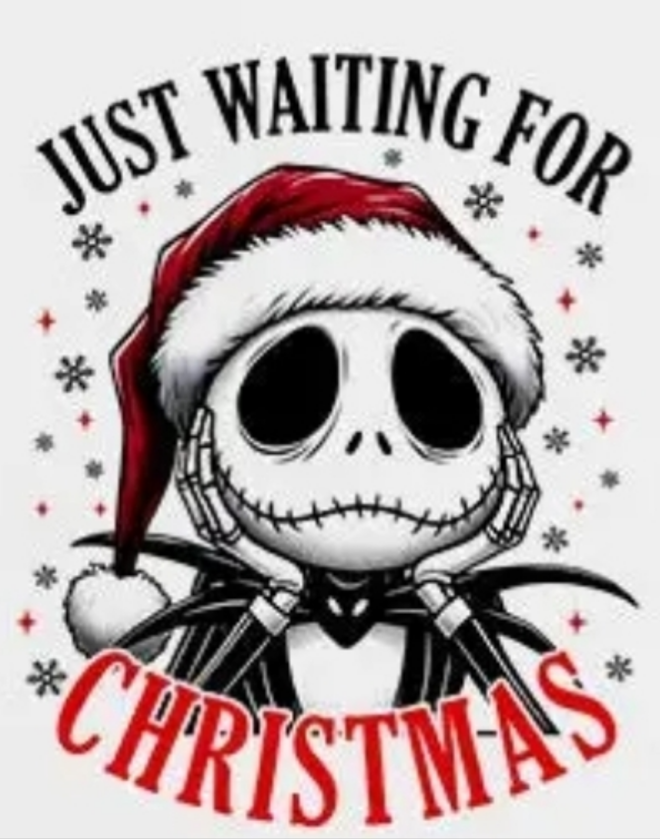 Just Waiting for Christmas-Jack Skellington Design