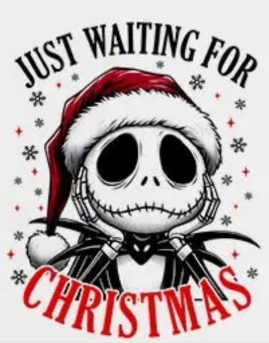 Just Waiting for Christmas-Jack Skellington Design