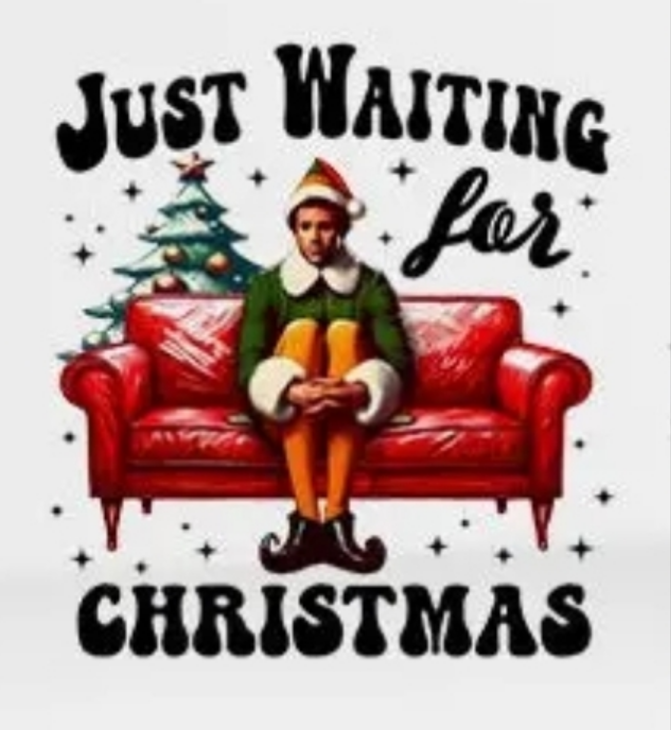 Just Waiting for Christmas-Elf Design