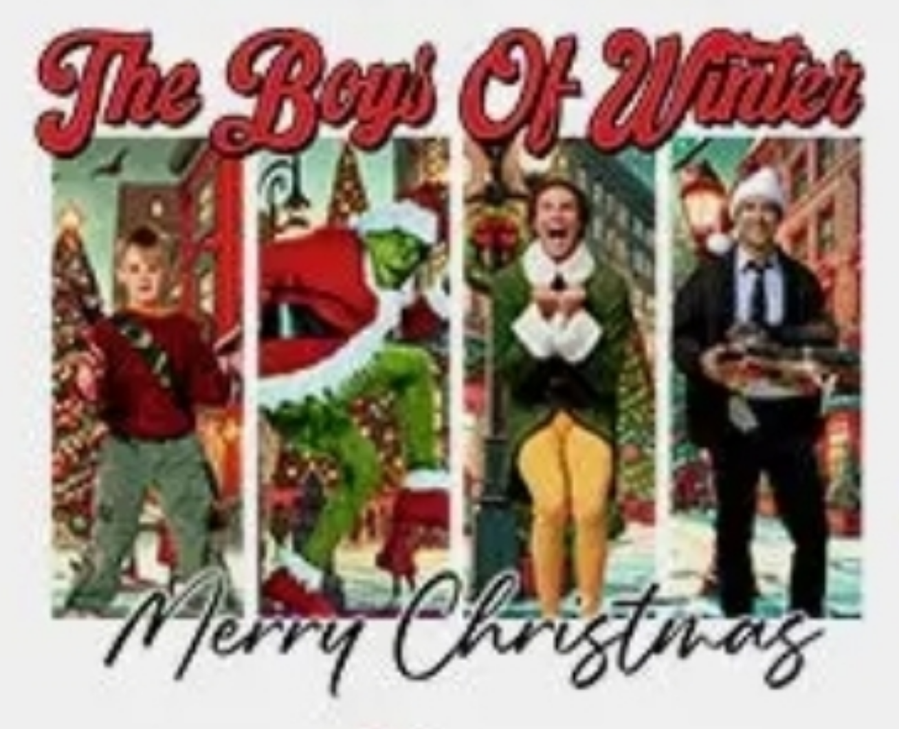 The Boys of Winter, Merry Christmas-Design