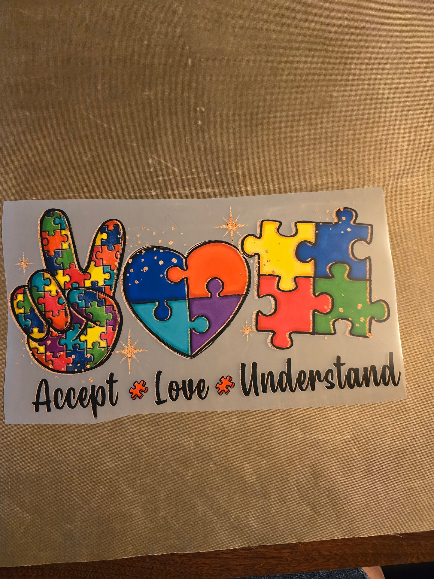Accept, Love, Understand Design