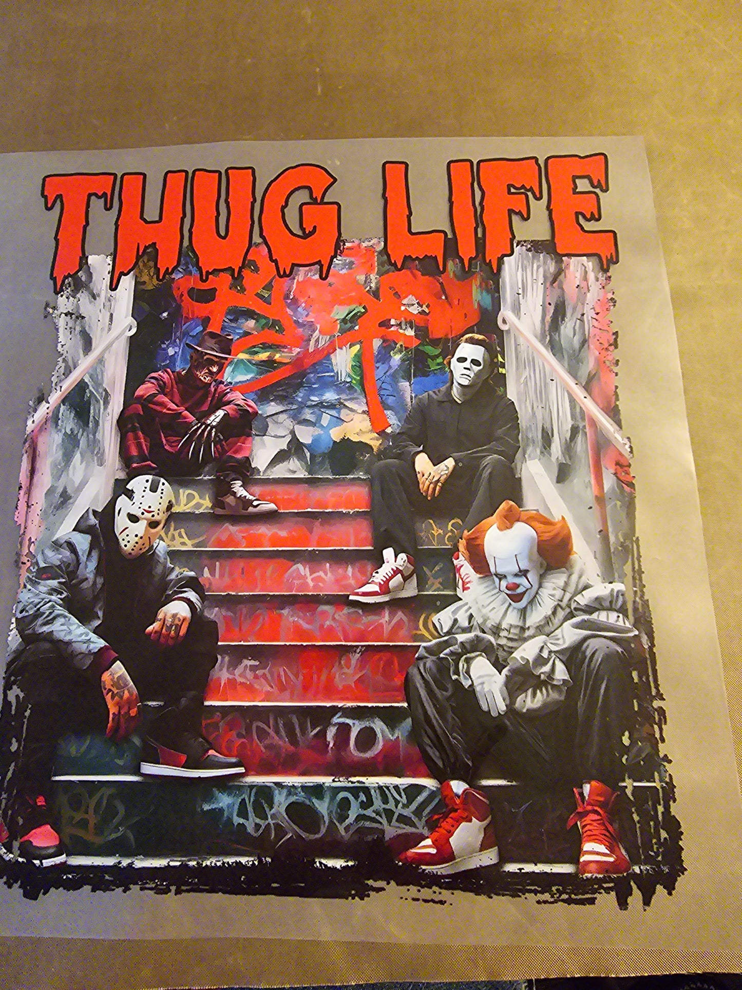 Thug Life Horror Design