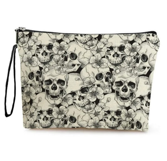 Skull Makeup Bag