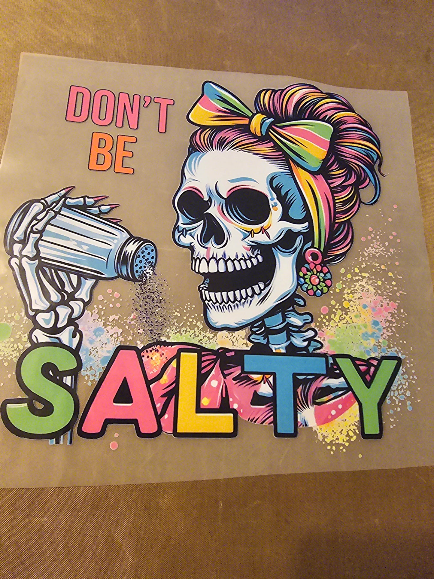 Don't Be Salty Design