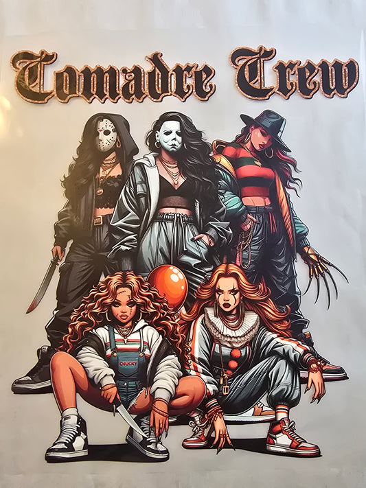 Comadre Crew Horror Design