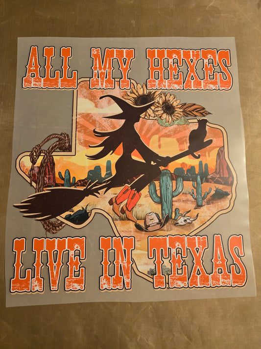All My Hexes Live In Texas Design