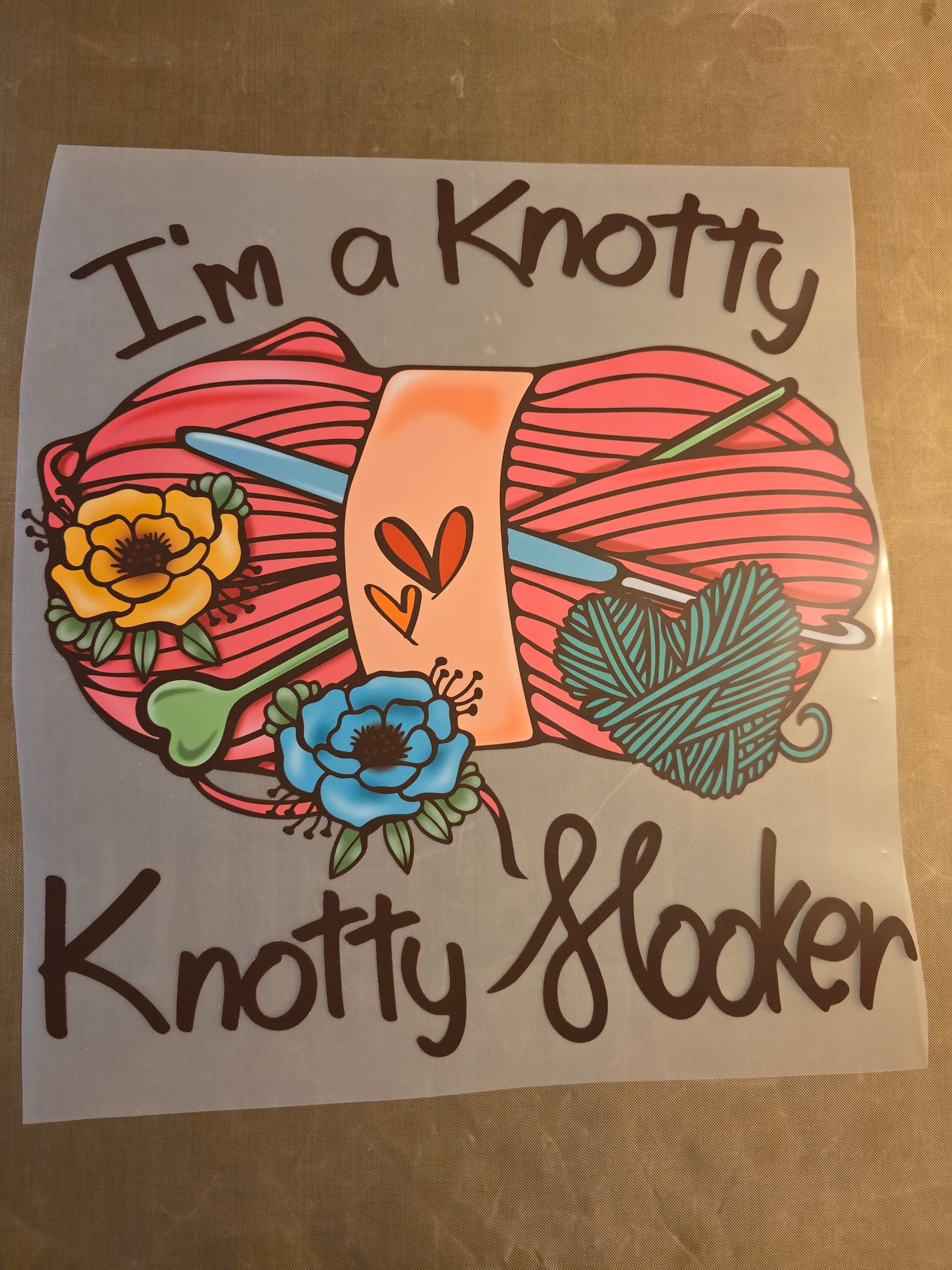I'm a Knotty Knotty Hooker Design