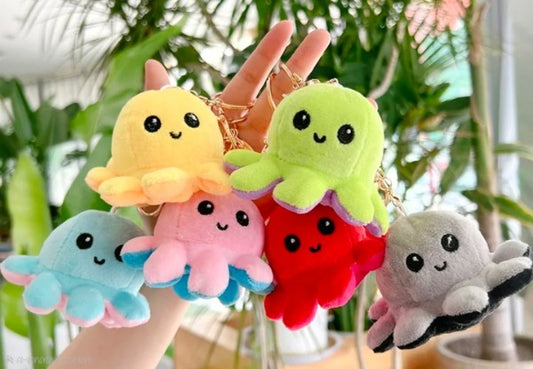 Octopus Keychain