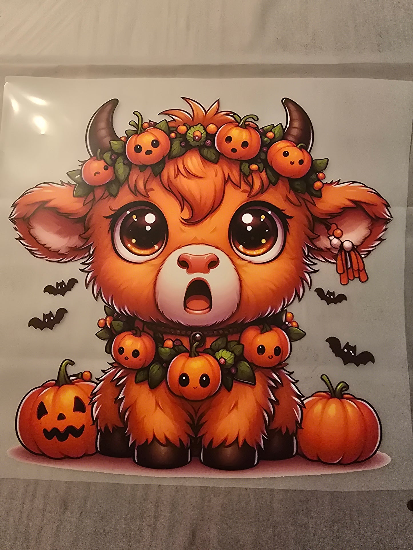Halloween Cow Design