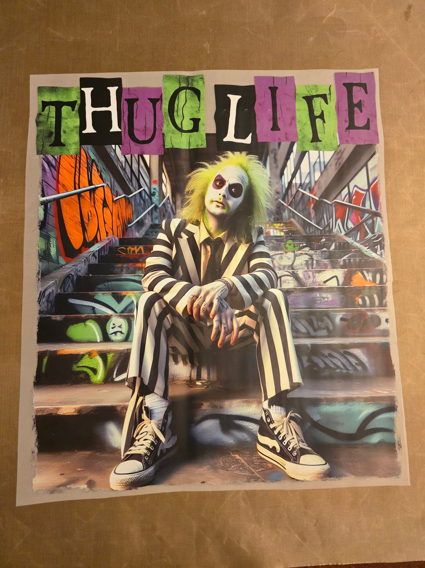 Thug Life Beetlejuice Design