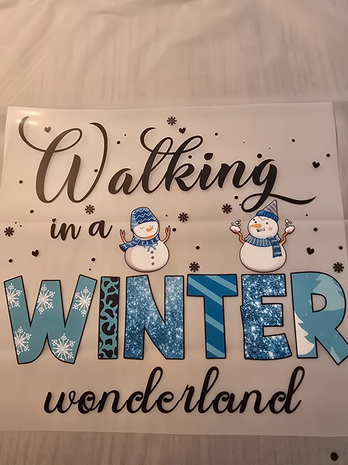 Walking in a Winter Wonderland Design