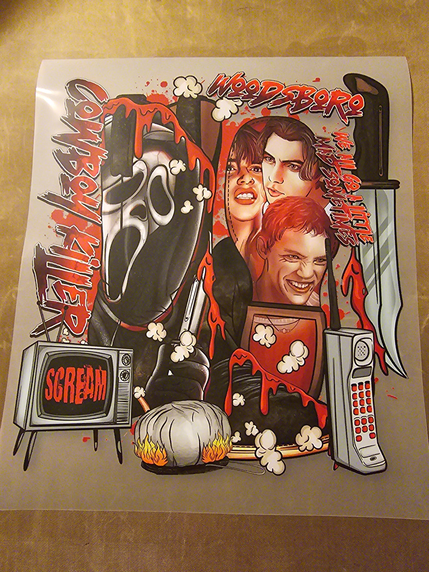 Scream Horror Design