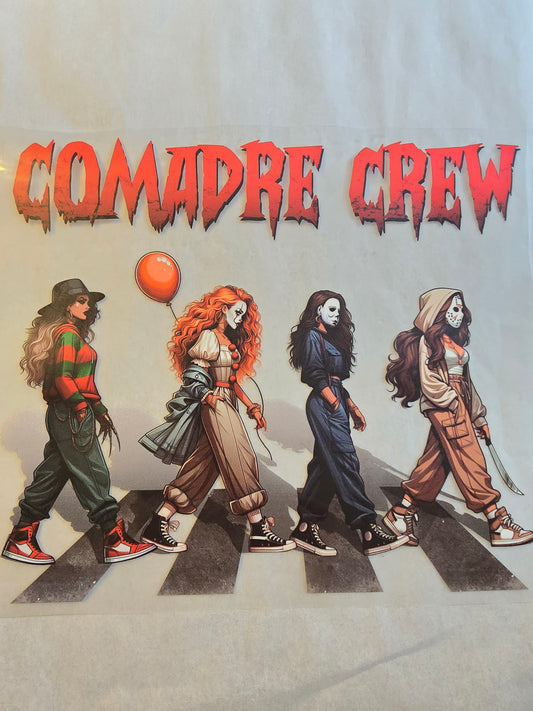 Comadre Crew Horror Design