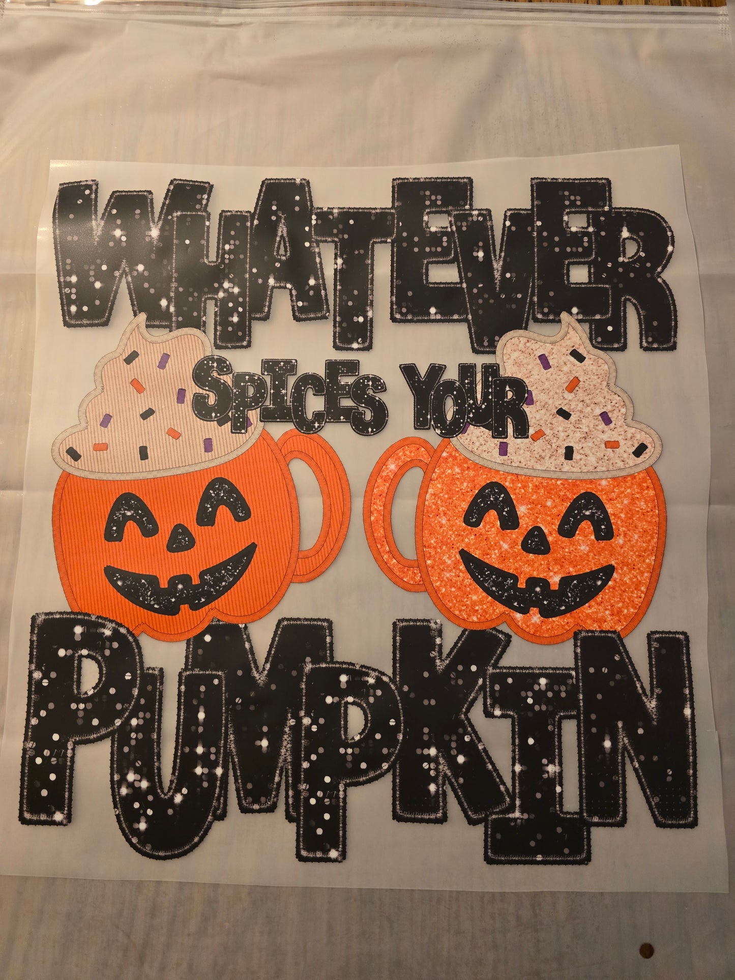 Whatever Spices Your Pumpkin Design