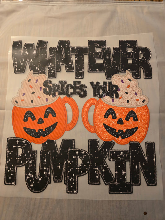 Whatever Spices Your Pumpkin Design