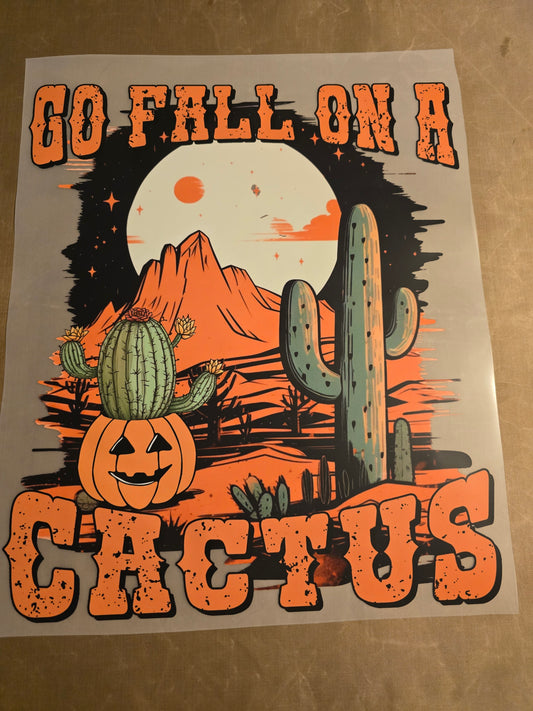 Go Fall on a Cactus Design
