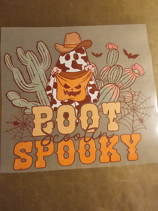 Boot Scootin Spooky Design