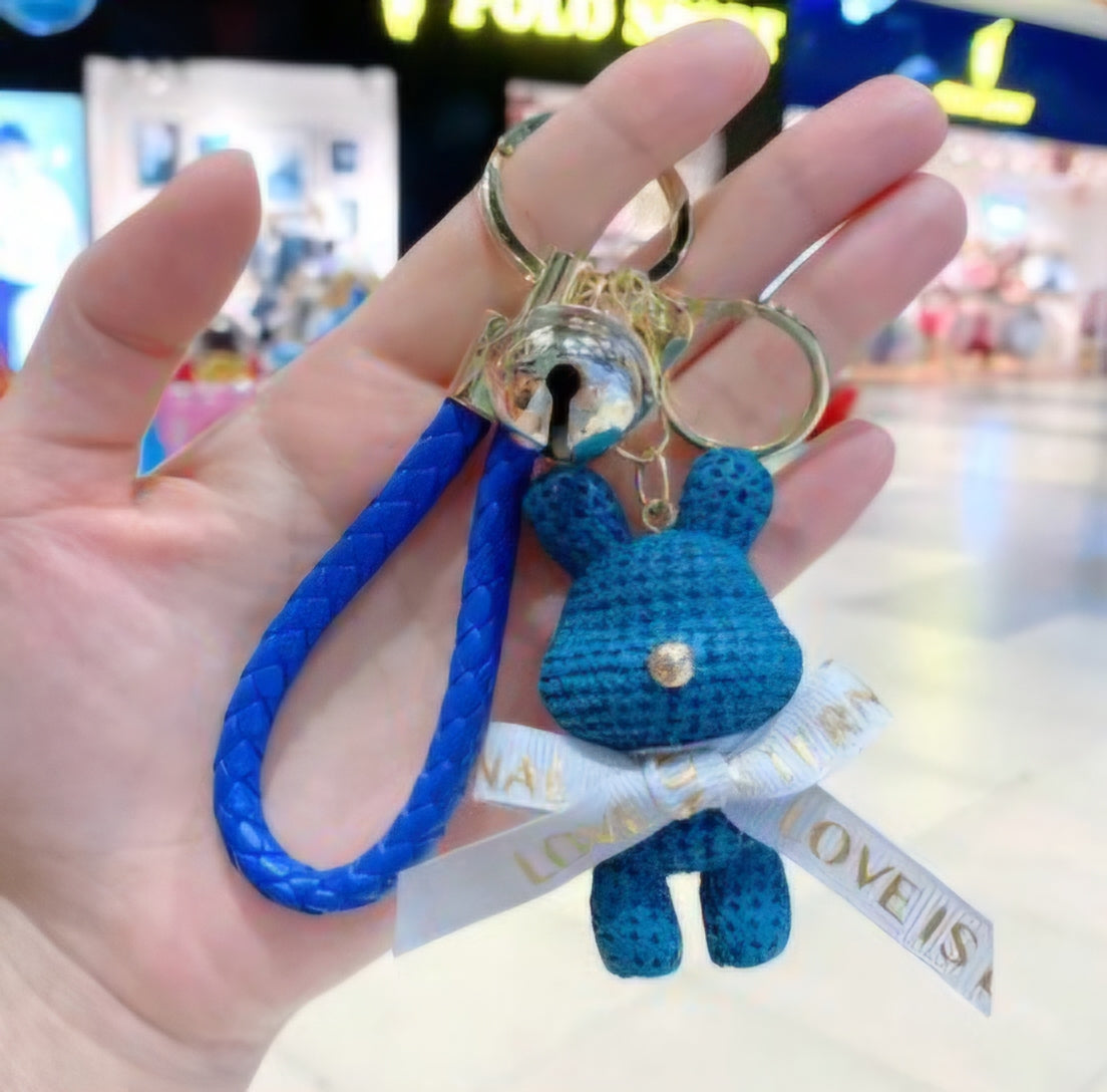 Bunny & Bear Keychains