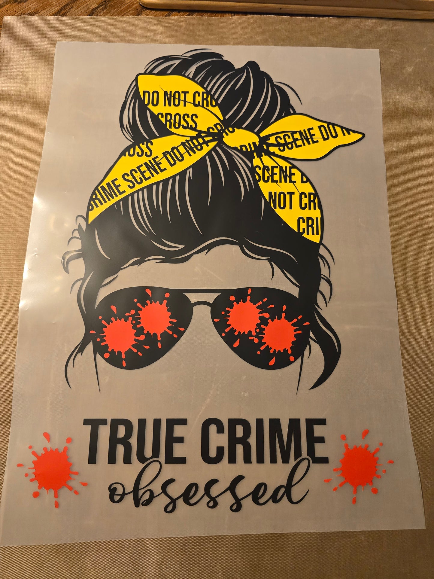 True Crime Obsessed Design