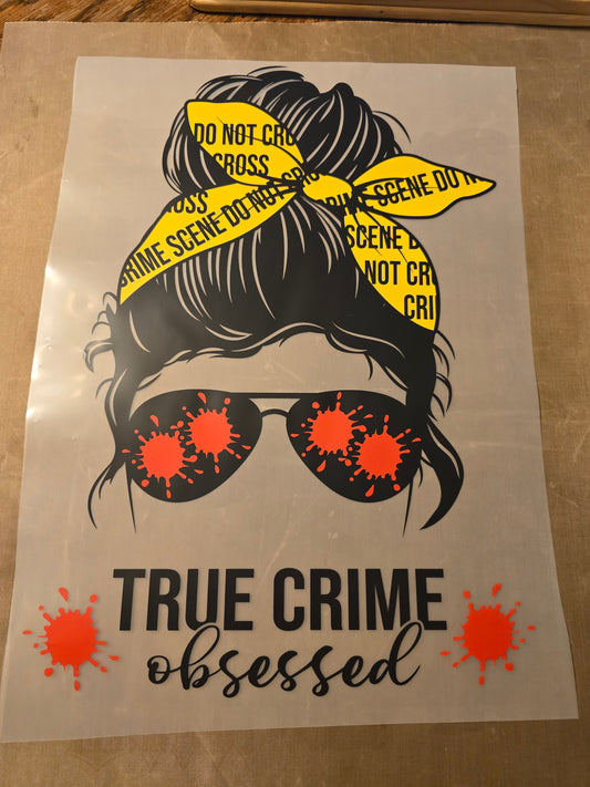 True Crime Obsessed Design