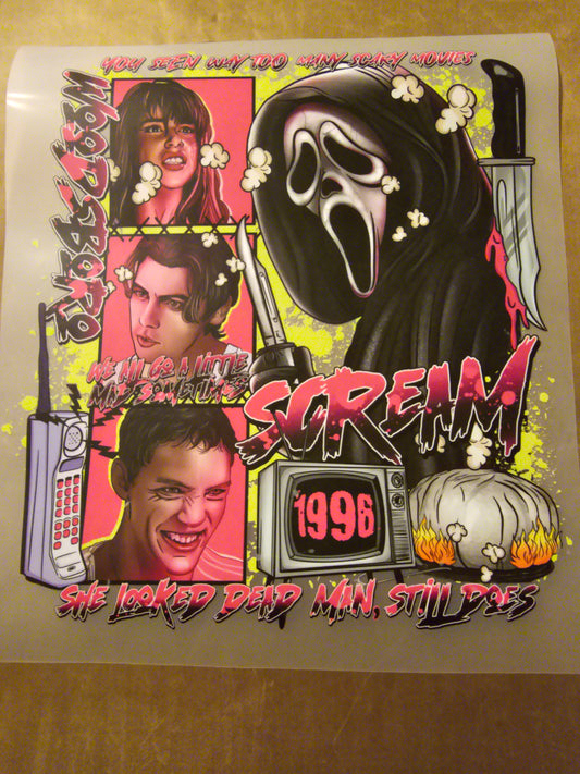 Scream Horror Design