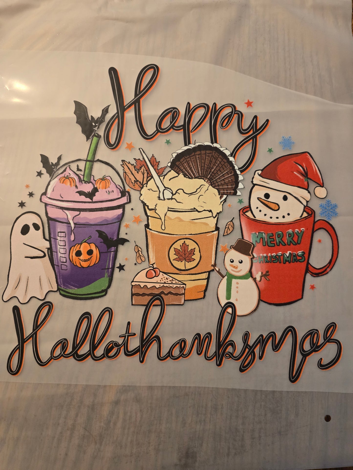 Happy Hallothanksmas Design