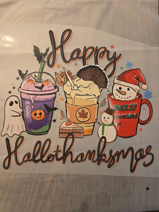 Happy Hallothanksmas Design