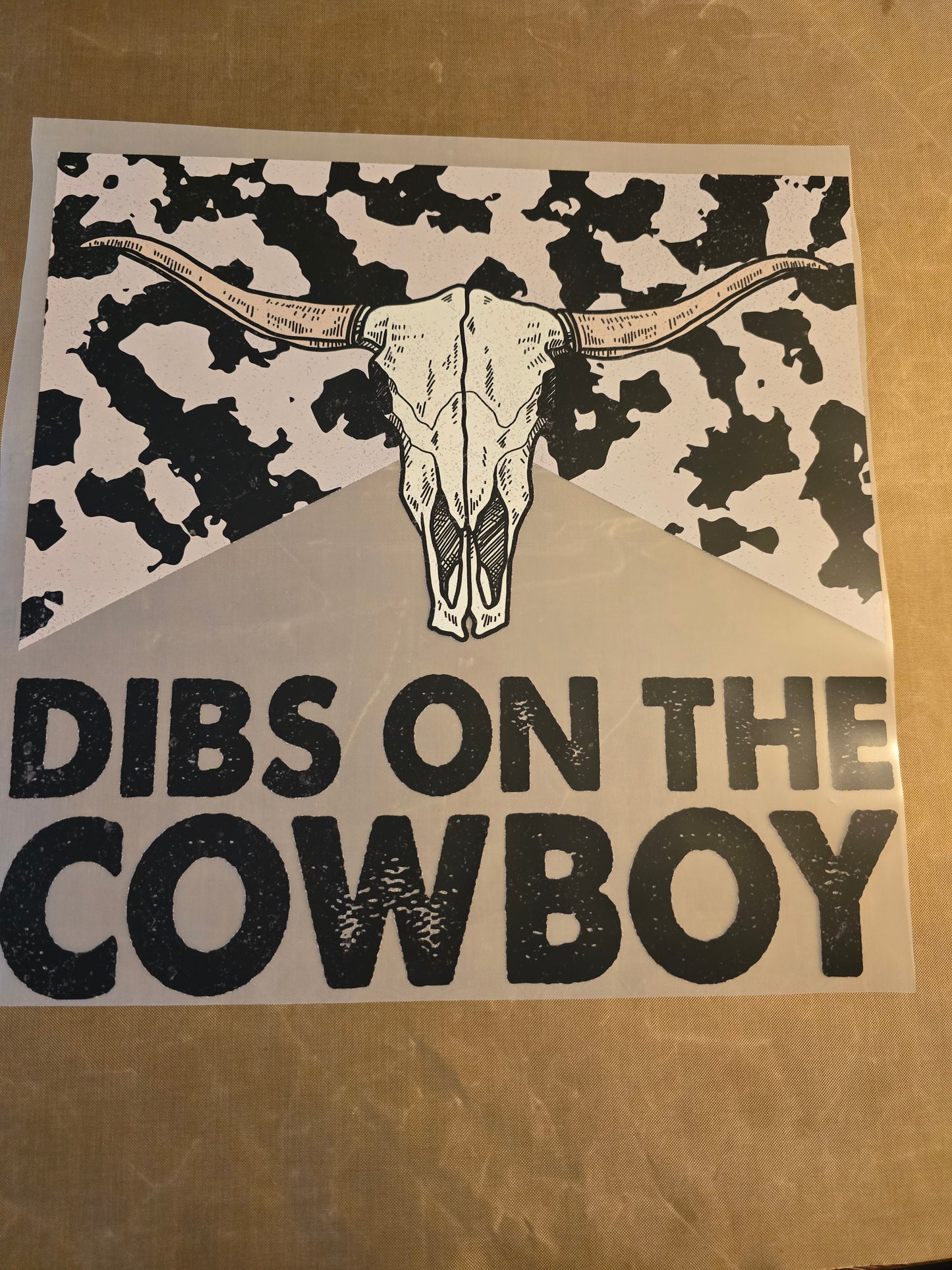 Dibs on the Cowboy