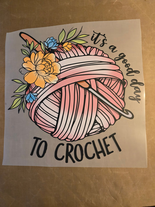 It's a Good Day to Crochet Design