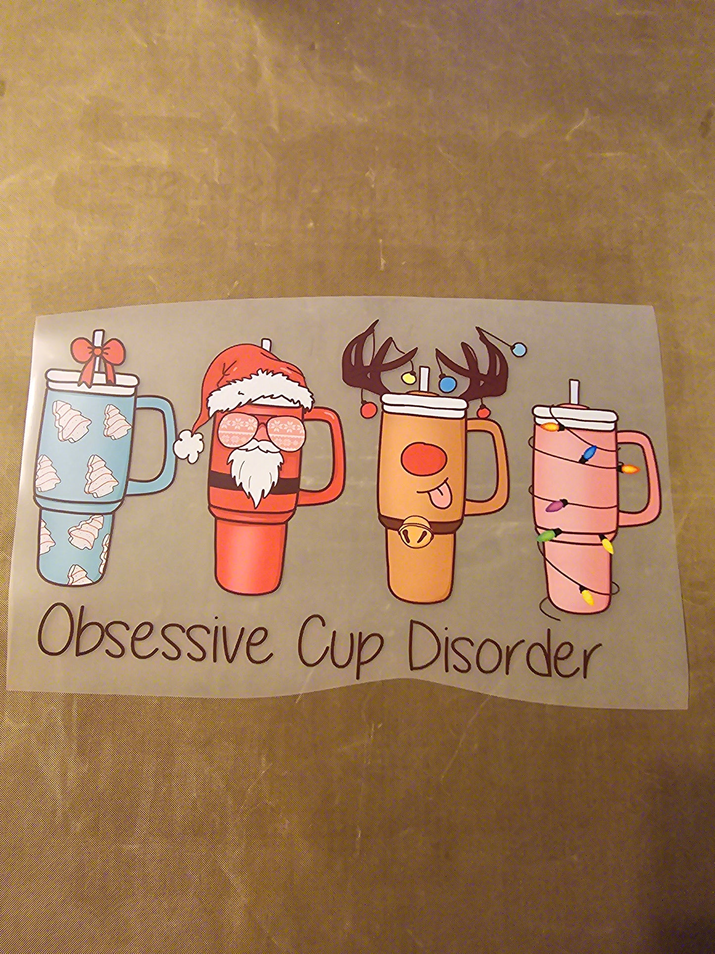 Obsessive Cup Disorder Design