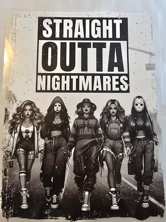 Straight Outta Nightmares Design