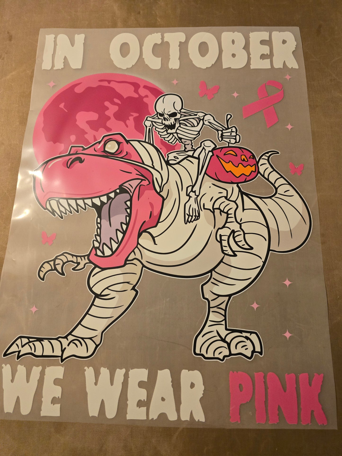 In October We Wear Pink Design