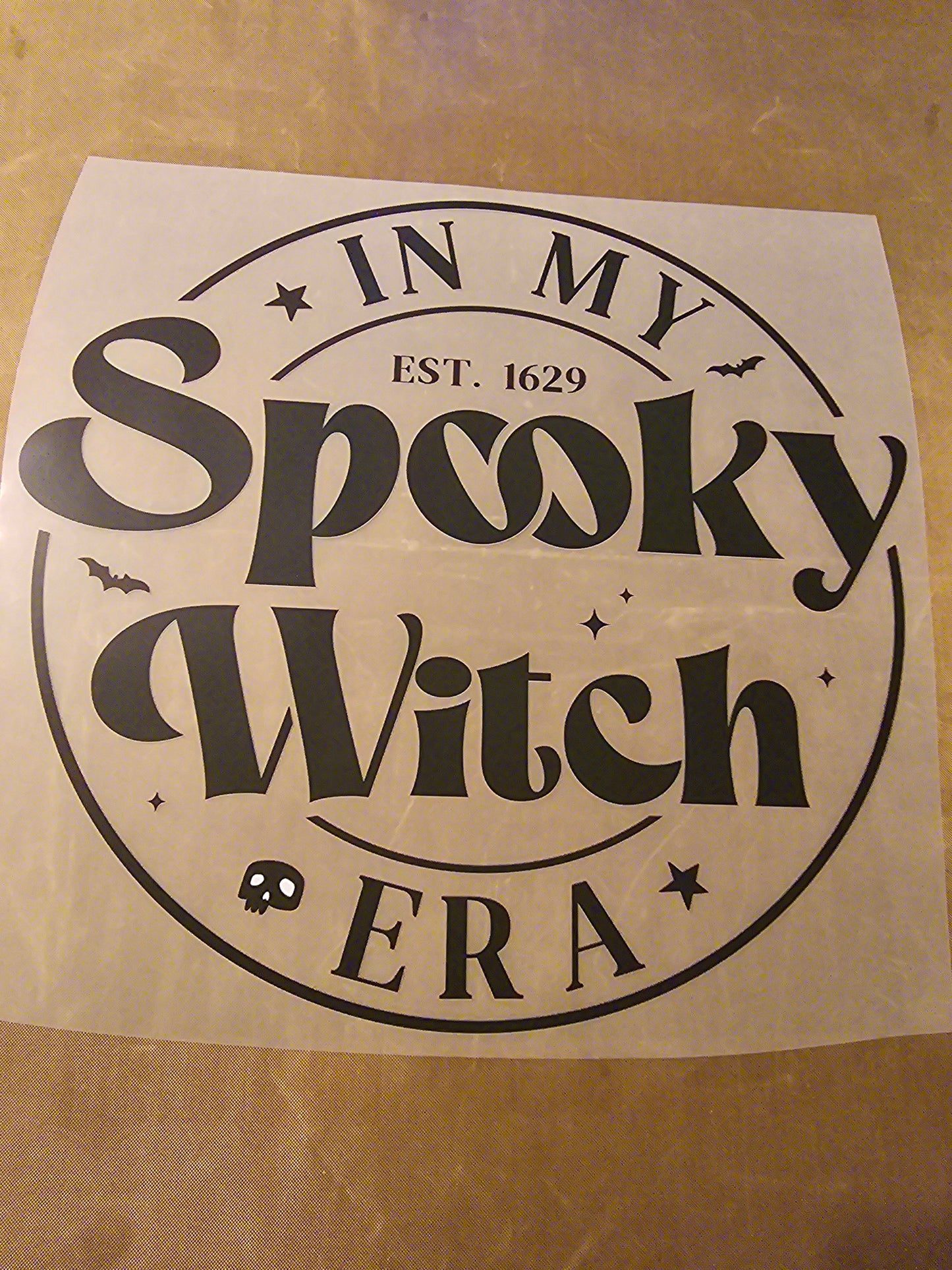 In My Spooky Witch Era Design