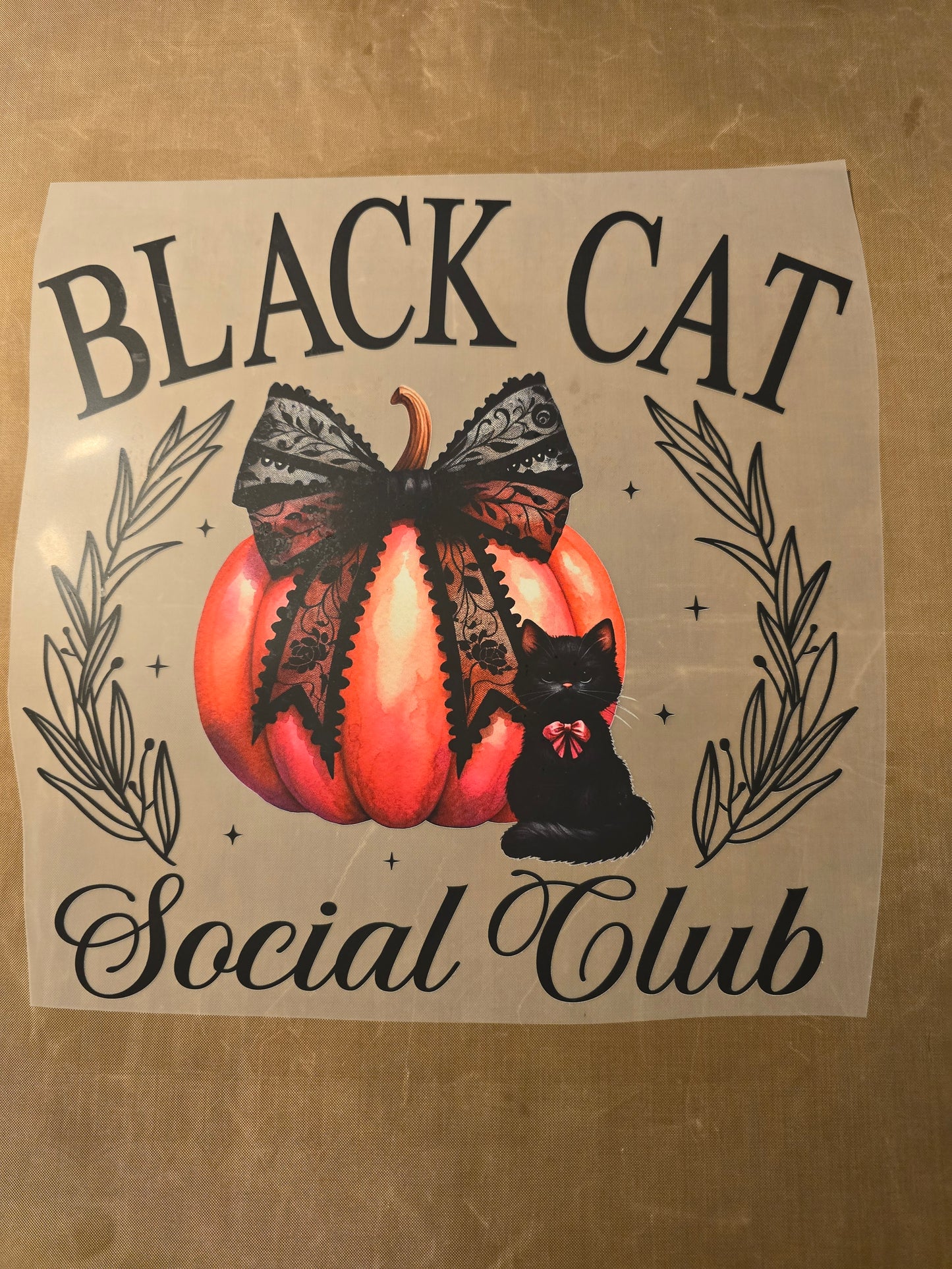 Black Cat Social Club Design