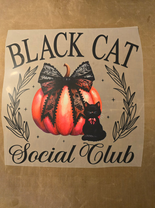 Black Cat Social Club Design